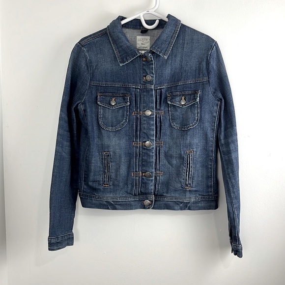 J Crew Factory Denim Jacket - Picture 2 of 7